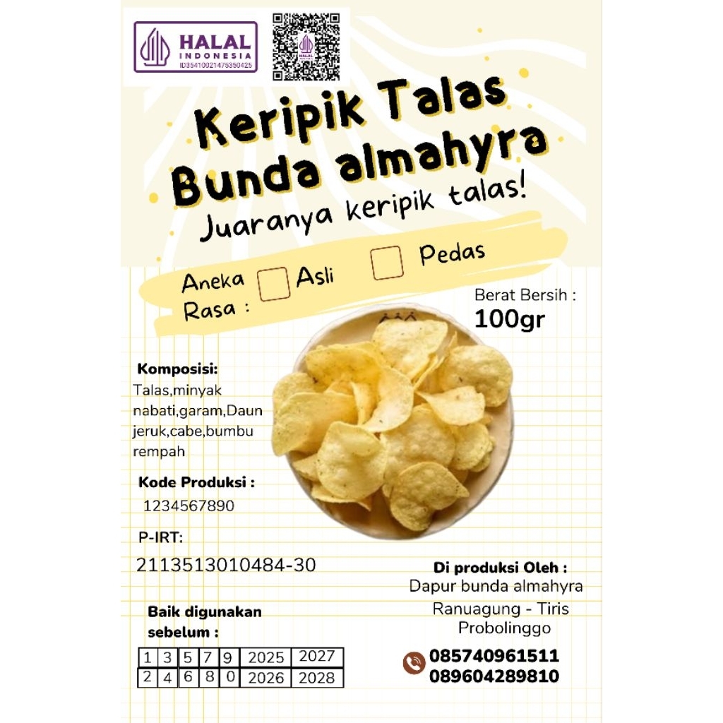 

Keripik Talas