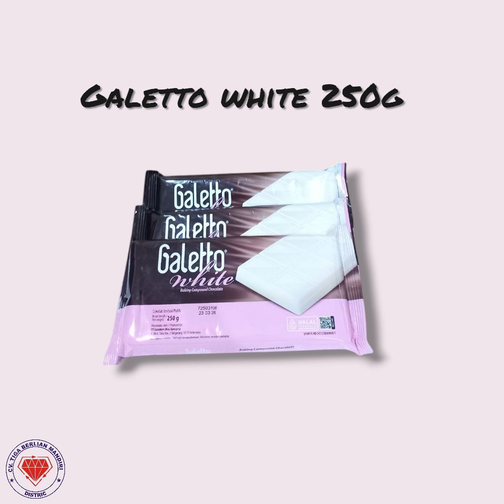 

GALETTO WHITE & DARK 250G 1PCS