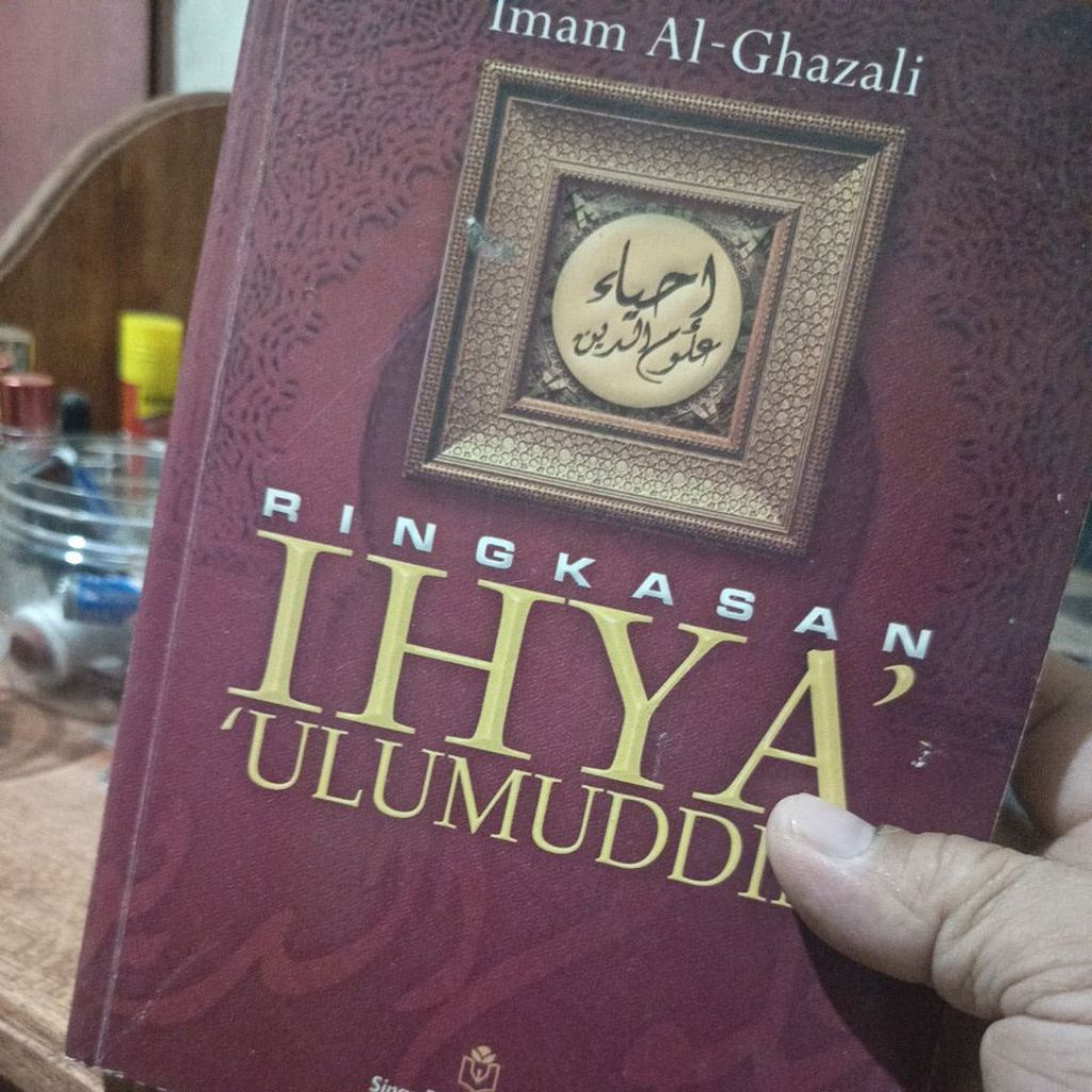 buku ringkasan kitab ihya Ulumuddin karya imam Ghozali