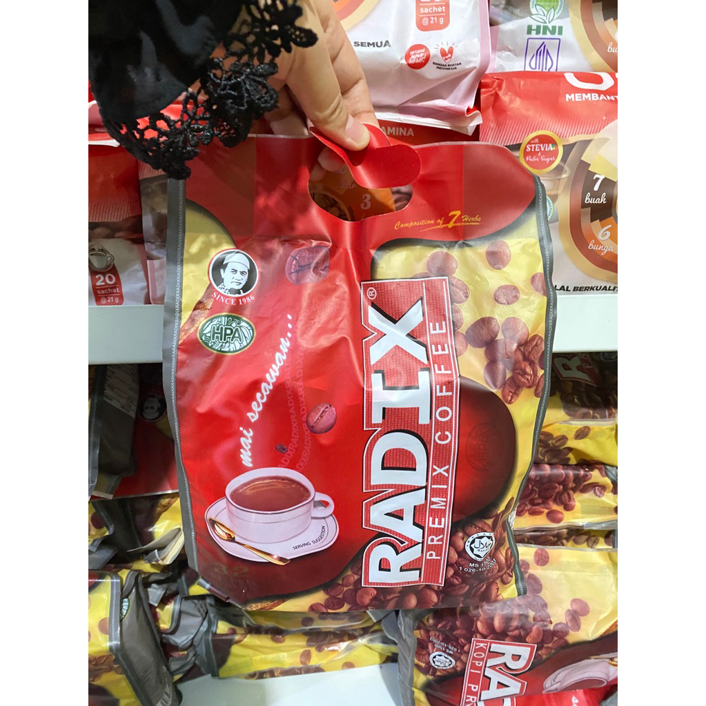 

(32 saset) kopi radix asli malaisya / kopi radix