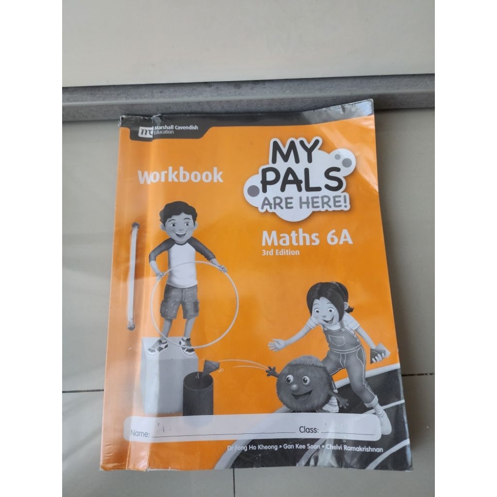 my pals are here workbook maths 6A