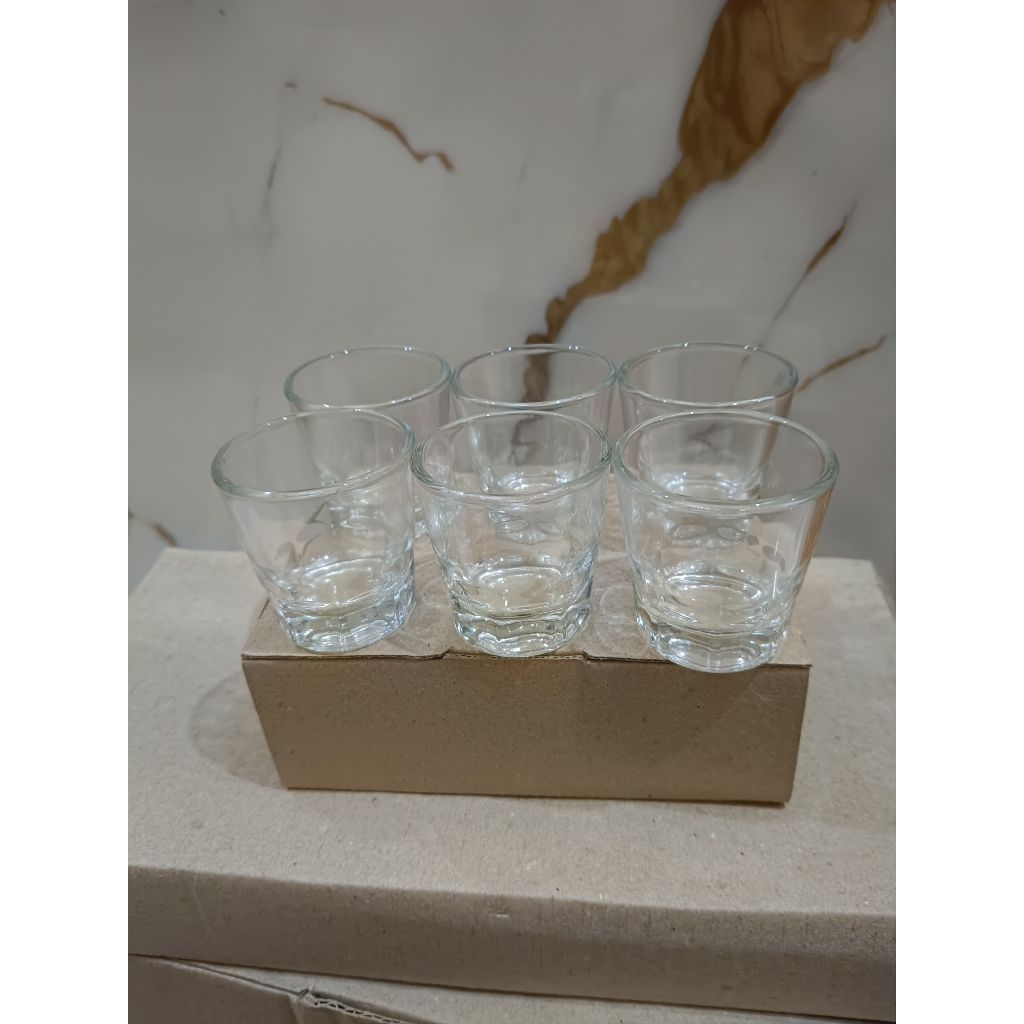 Lukchup_20 Gelas Sloki Mini Isi 6 Pcs Gelas Souvenir
