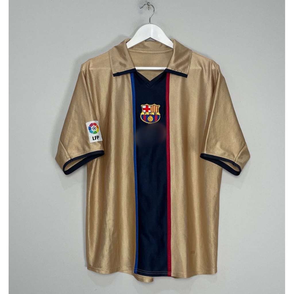 Retro/Vintage | Kaos Jersey Retro Barcelona Away Third 2002 2003 02/03 Grade Ori/Jersey Klasik/Jerse