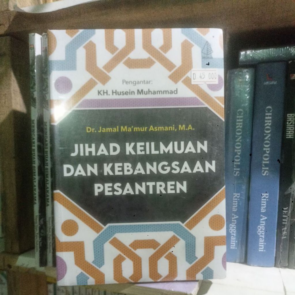 Jihad keilmuan dan kebangsaan pesantren.