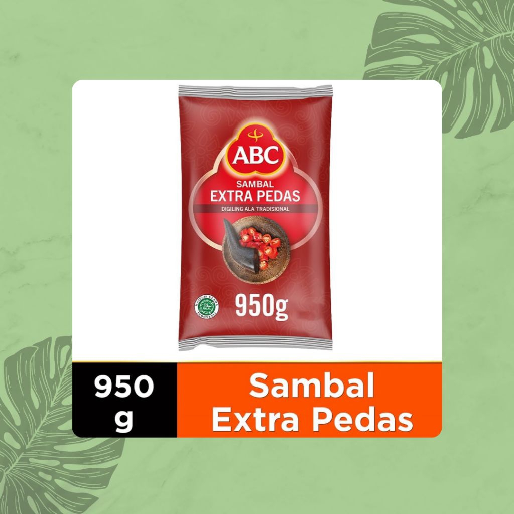 

ABC Saus Sambal Extra Pedas 950ml [Exp 12/25]