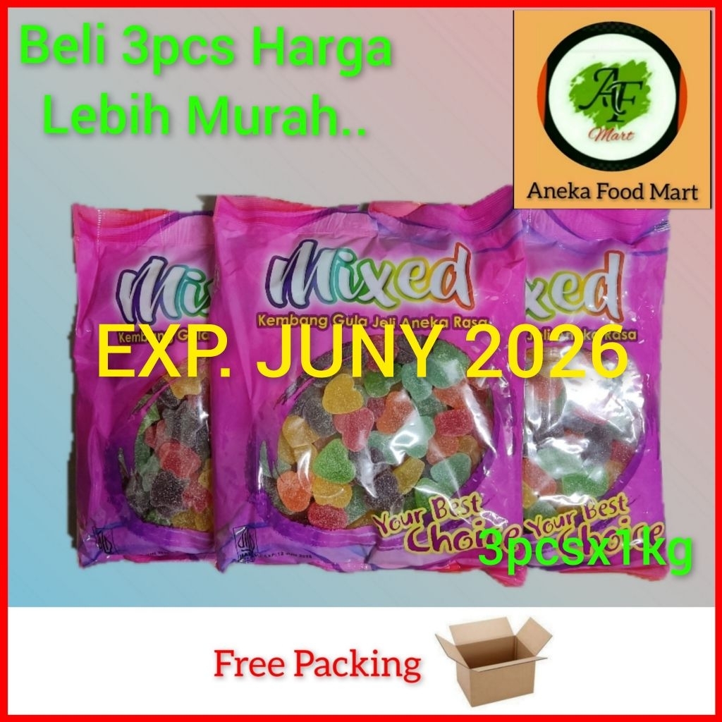 

Permen Waisun fruit/ jelly Waisun/ jelly Waisun 1kg/ jelly Malaysia/ jelly mixed Pastilles/ Waisun jelly