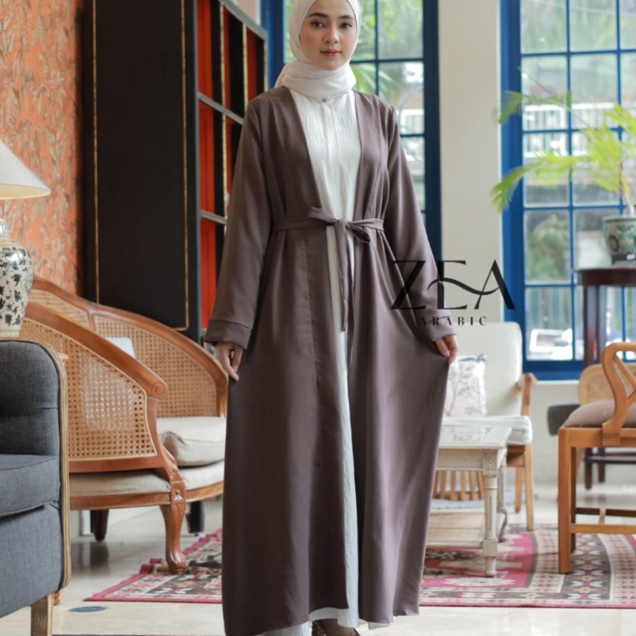 Best Outer Mecca  Abaya Outerwear Gamis Polos Abaya Long Cardigan  Gamis Polos by Zeaarabic
