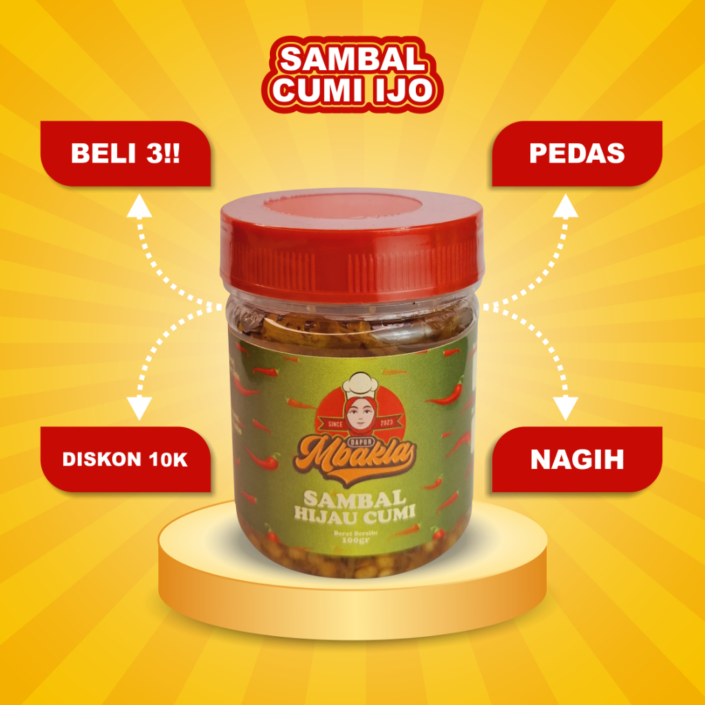 

Dapur Mbakla | Sambel Cumi Ijo Pedas Gurih Nagih