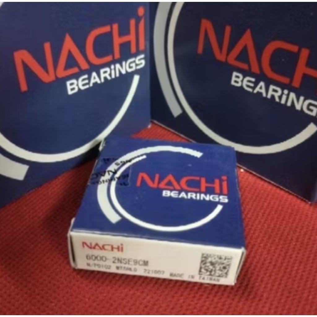 Bearing 6000 2RS NACHI ORIGINAL ( minimal pembelian 10pc )