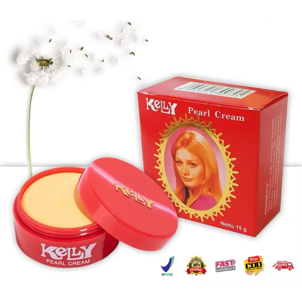 Kelly Pearl Cream 15gr ORIGINAL MURAH
