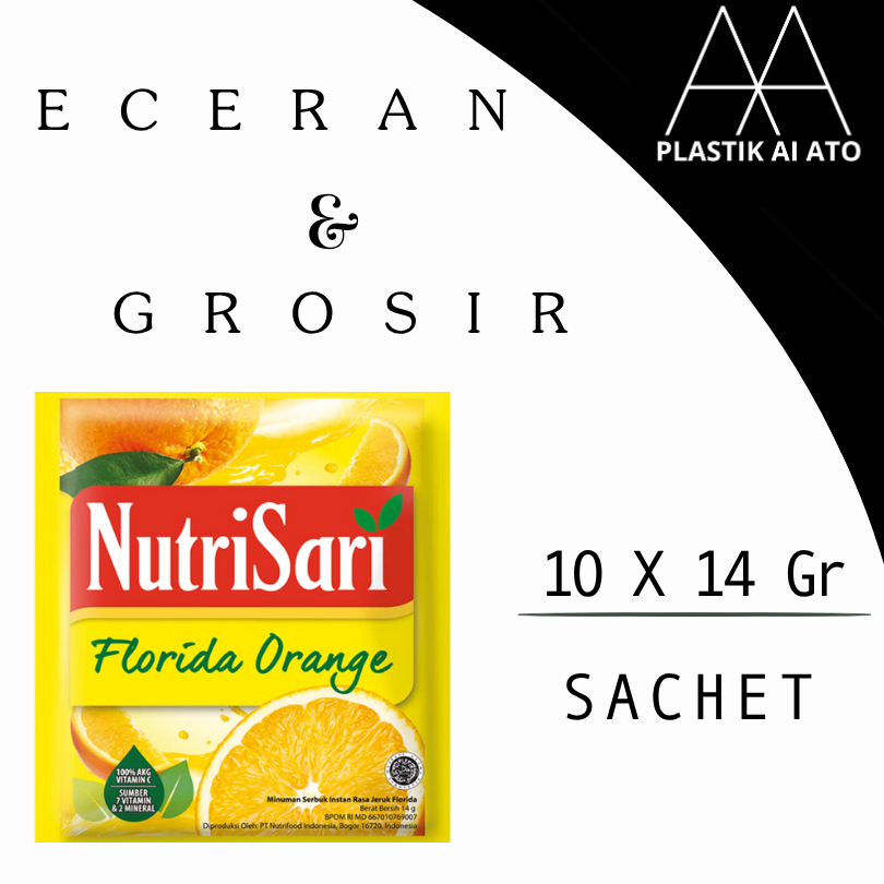 

Nutrisari FLORIDA ORANGE 1 Renceng 10x14gr – Minuman Serbuk Segar Untuk Warung | Harga Grosir