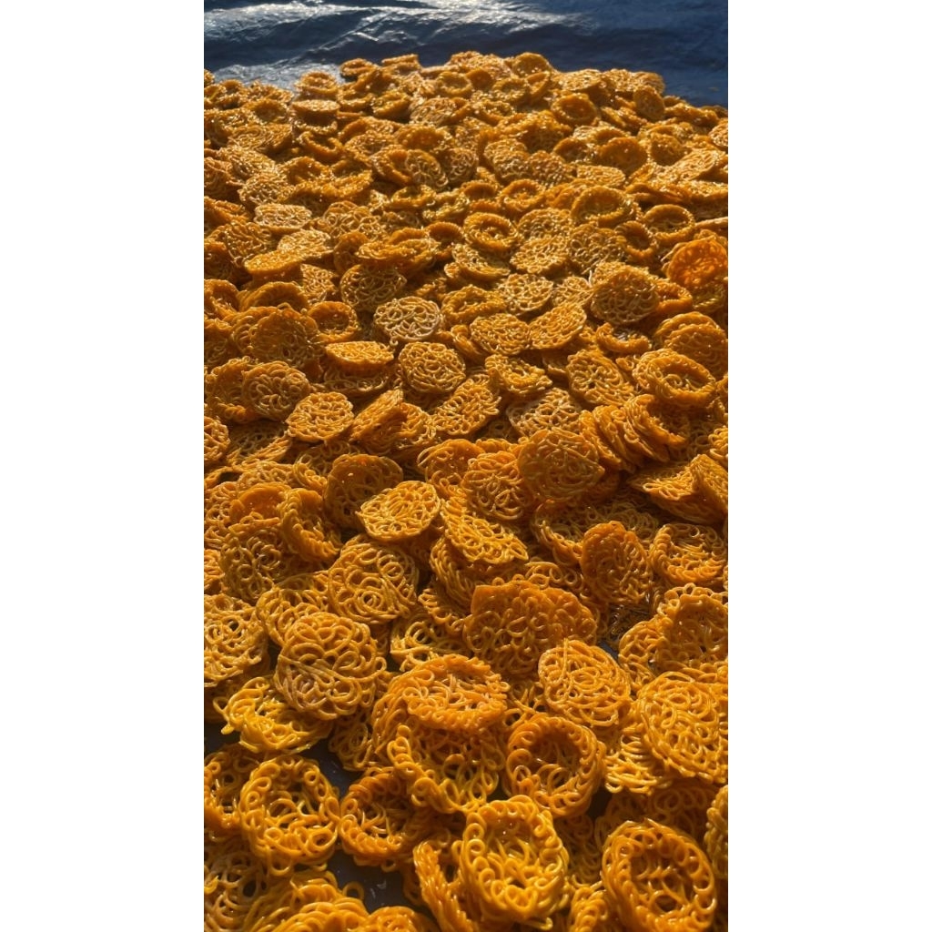 

Kerupuk Lyud "Varian Terung Kuning