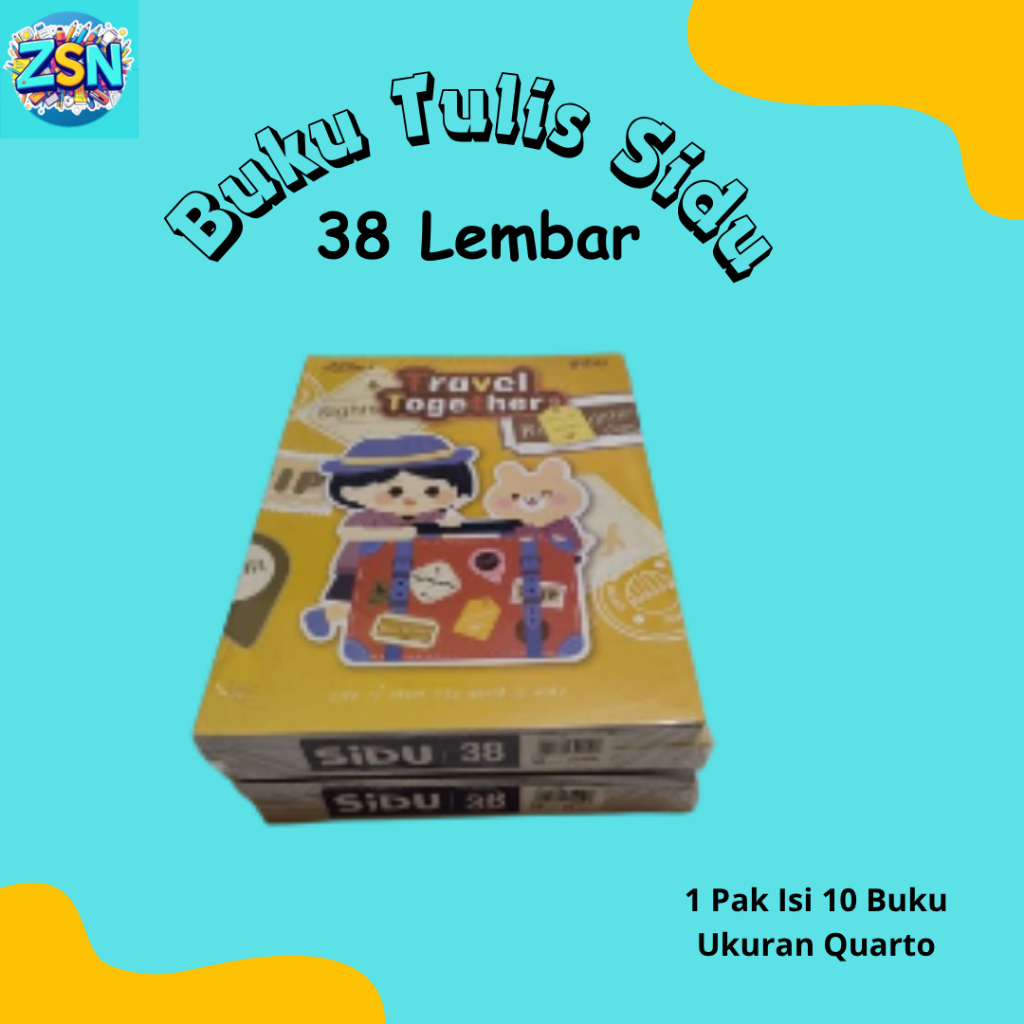 

Buku Tulis Sidu 38 Lembar 1 Pack Buku Sidu 38 Lembar 1 Pack Untuk Sekolah Isi 10 Buku Asli Termurah