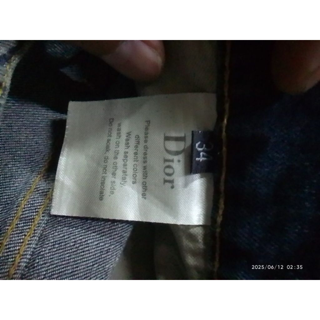 jeans chiristian dior
