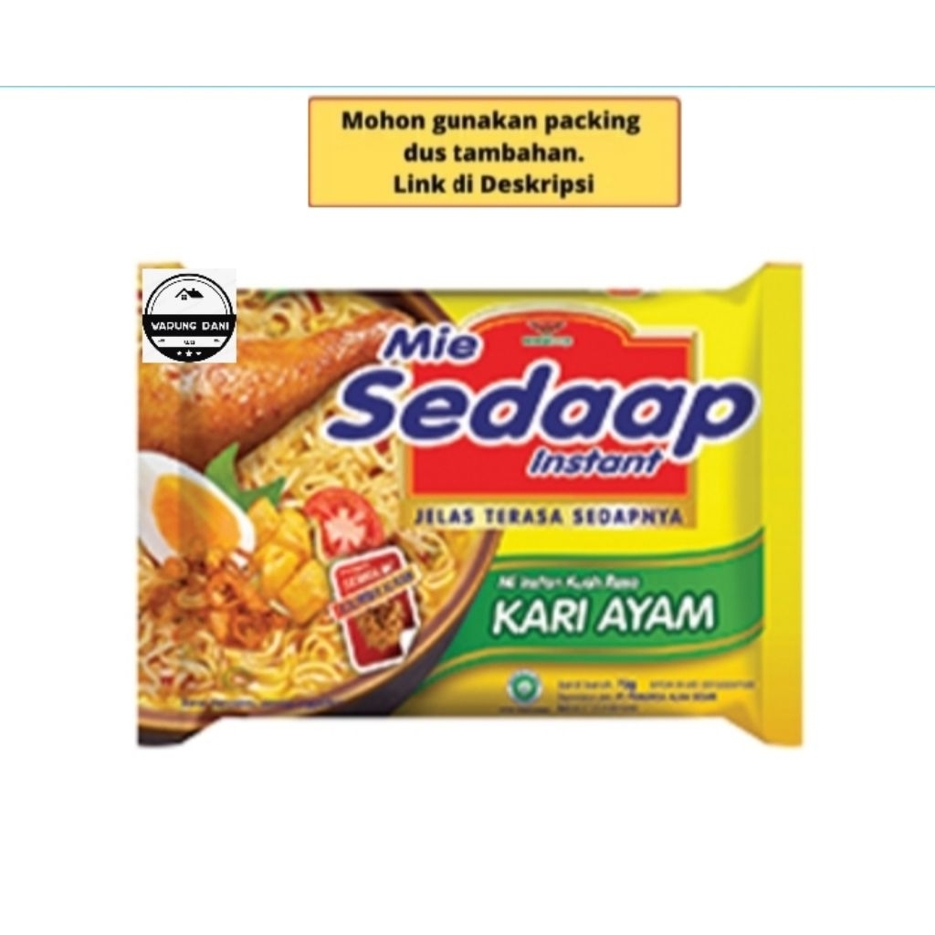 

Mie Sedaap Kari Ayam Mie Instan Kuah Kari Ayam 72g