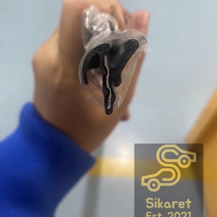 Karet Pelipit Kaca Karet Pintu Karet Kaca Mobil Weather Strip Universal
