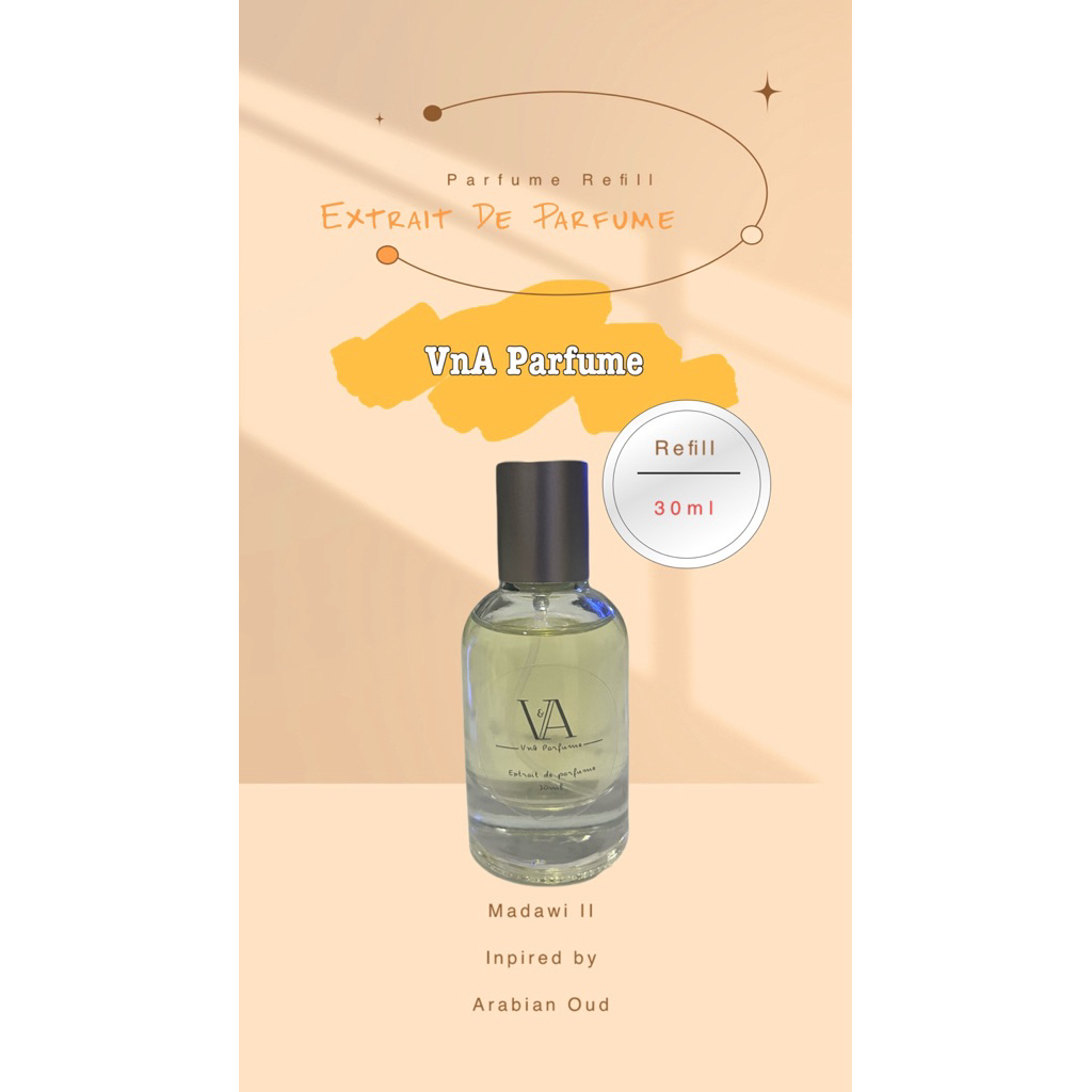 VnA Parfume Refill Madawi 2 inpired by Oud Arabian