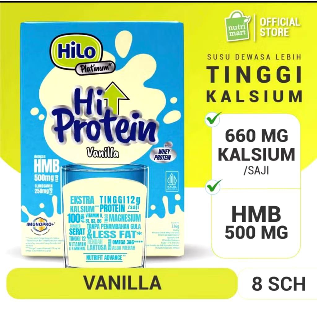 

Hilo platinum Vanilla + HMB 500mg