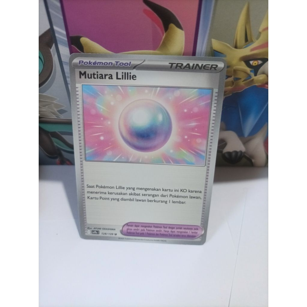 Mutiara Lillie 128/139 U - Pokemon Tool - Pokemon TCG Indonesia