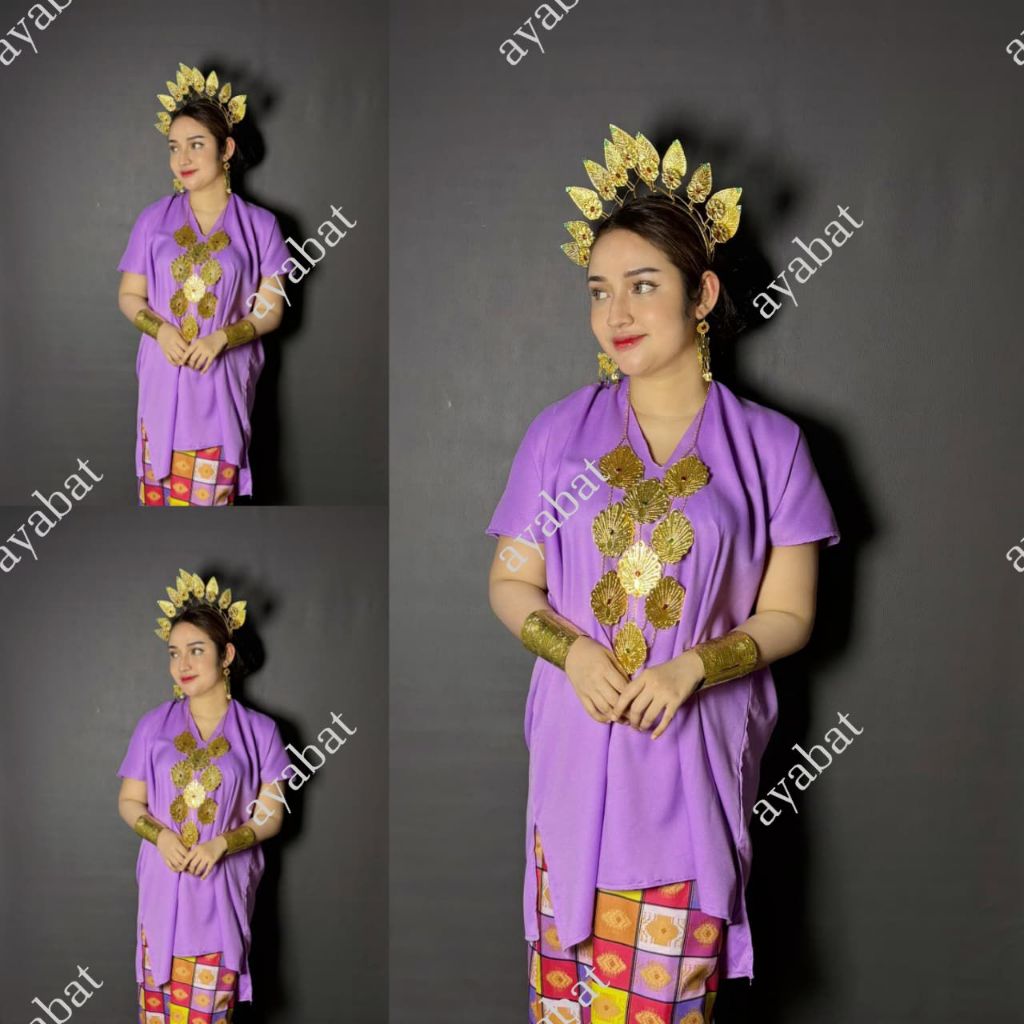 Baju Adat Bugis Modern – Baju Bodo Wanita Makassar Lengkap


