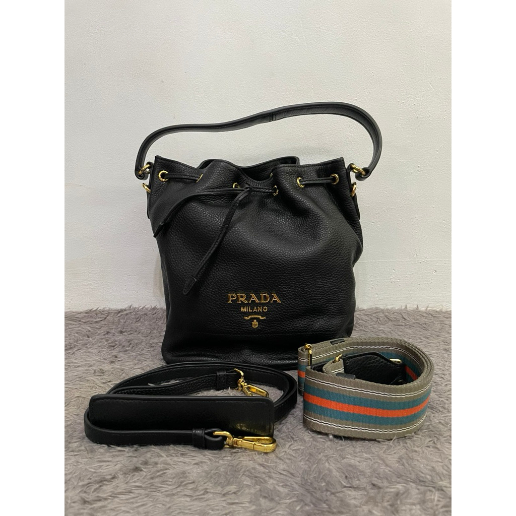prada bucket bag