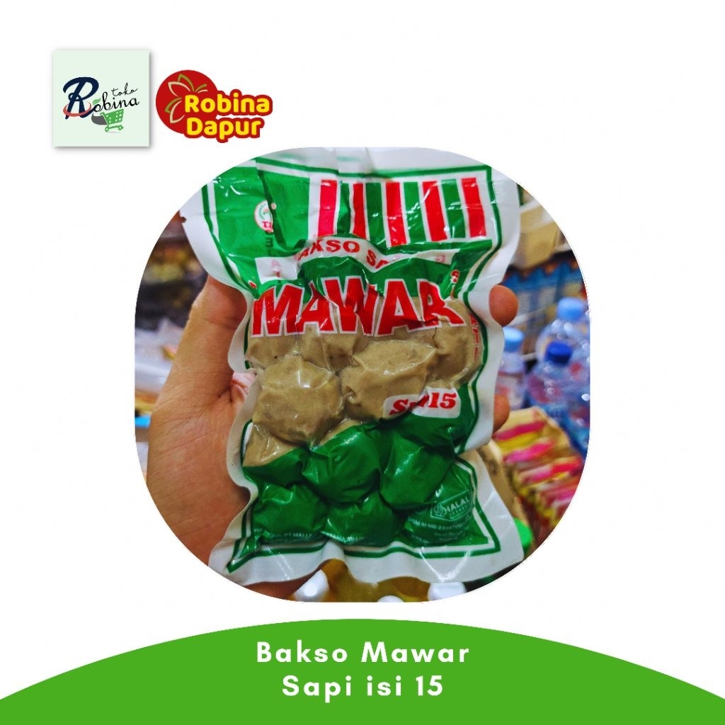 

Bakso Sapi Mawar isi 15