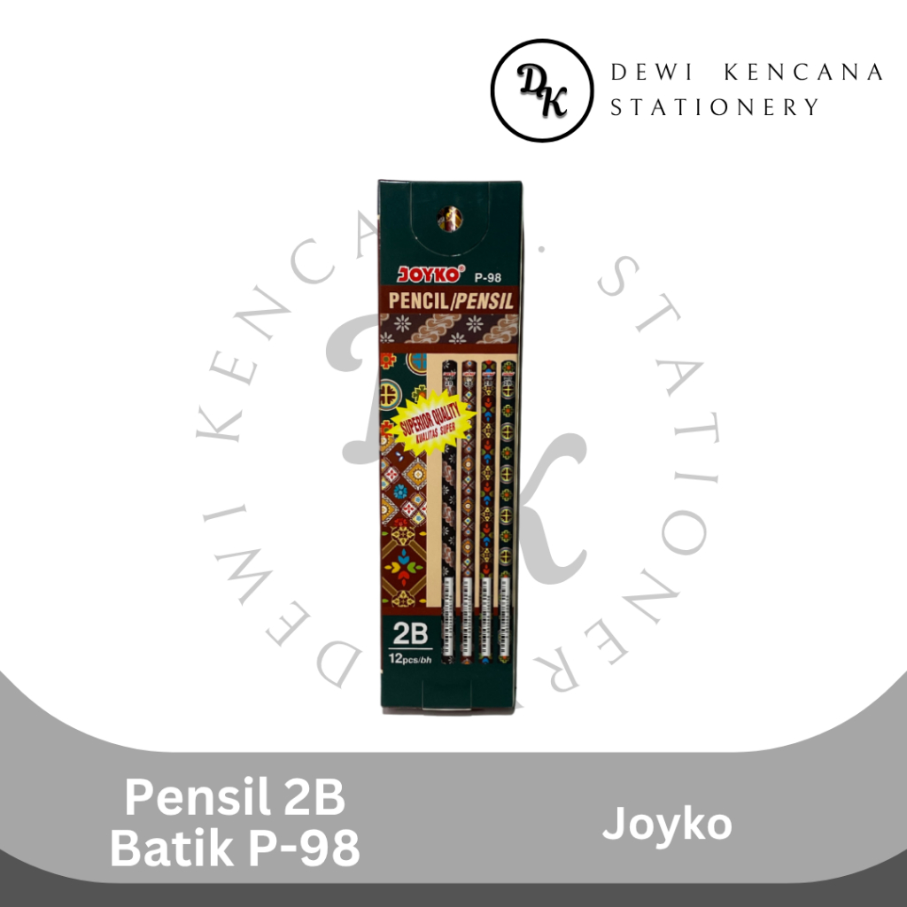 

Pensil 2B Batik JOYKO P-98 1 Pak