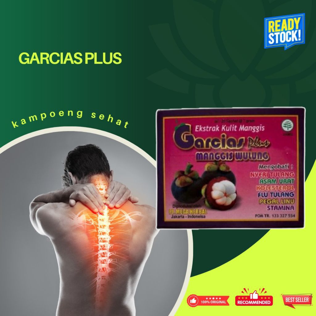 

Garcias Serbuk Isi 20 Sachet Khasiat Original Asli