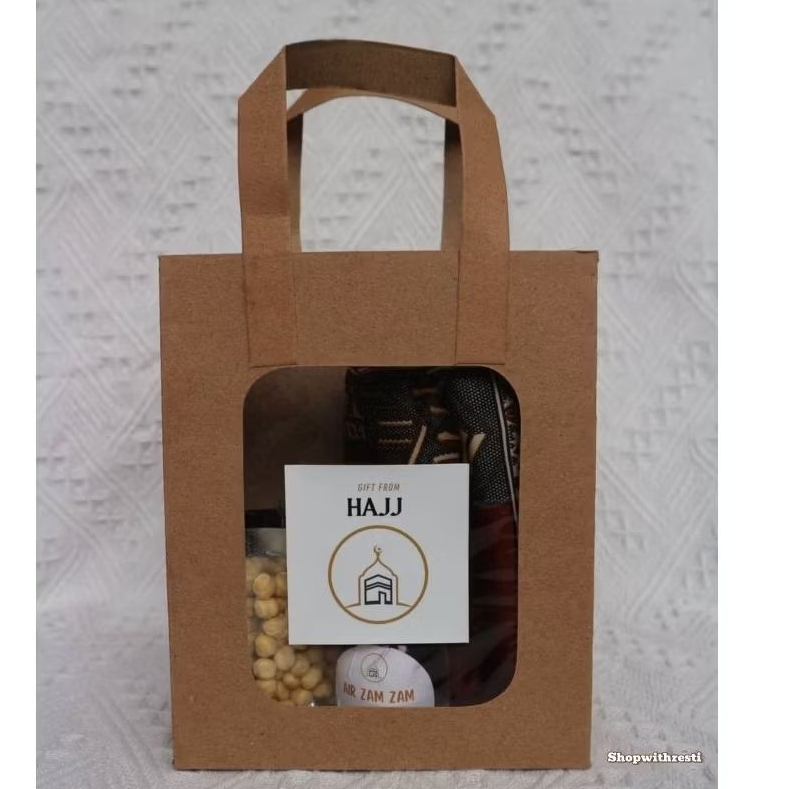 

Paket Paperbag Oleh-oleh Haji dan Umroh | Gift From Hajj | Gift From Umrah