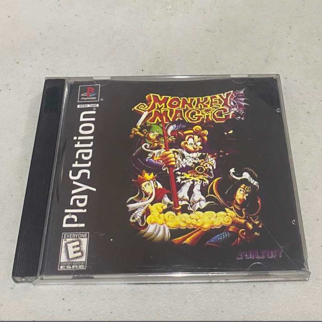 kaset Playstation 1 Kopab Monkey magic
