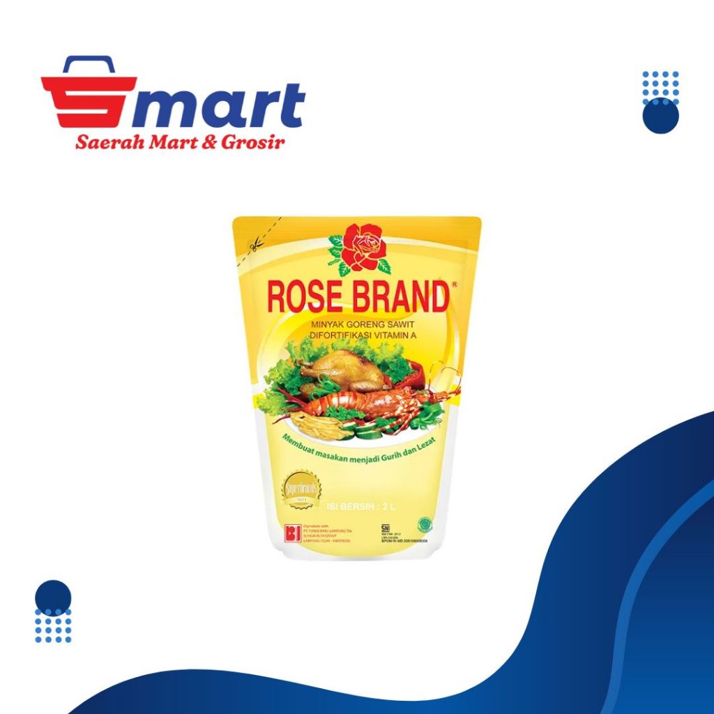 

Rose brand minyak goreng 2L