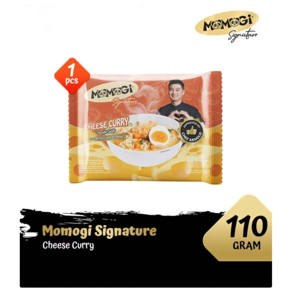 

Momogi Signature Instant Noodle Cheese Curry 110gr