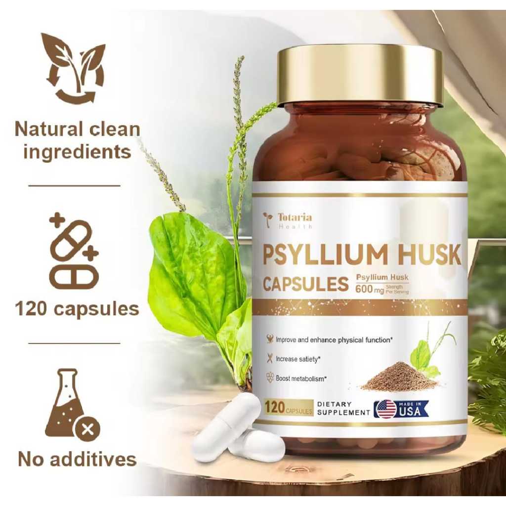 Totaria Kapsul Psyllium Husk Original