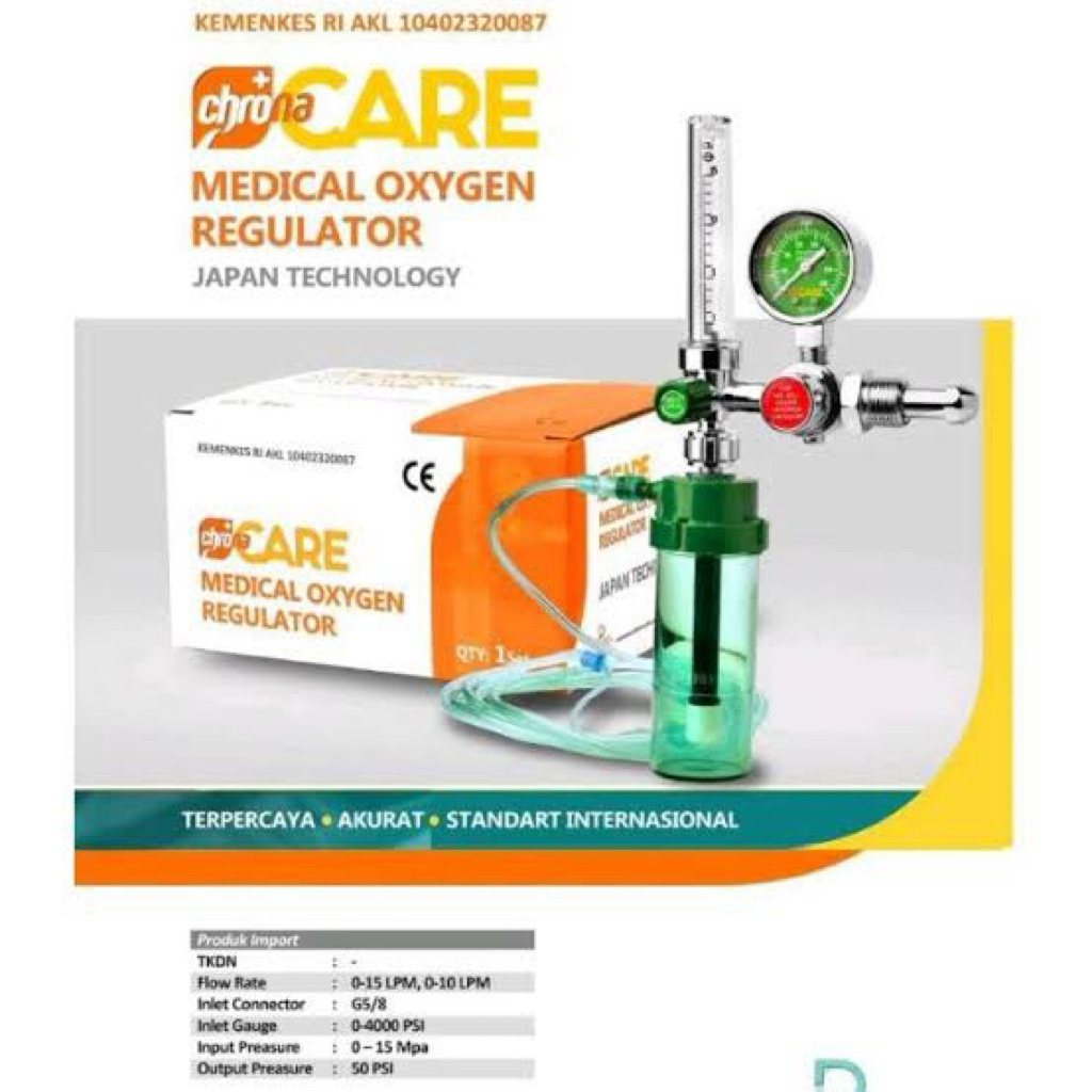 regulator oksigen corona care