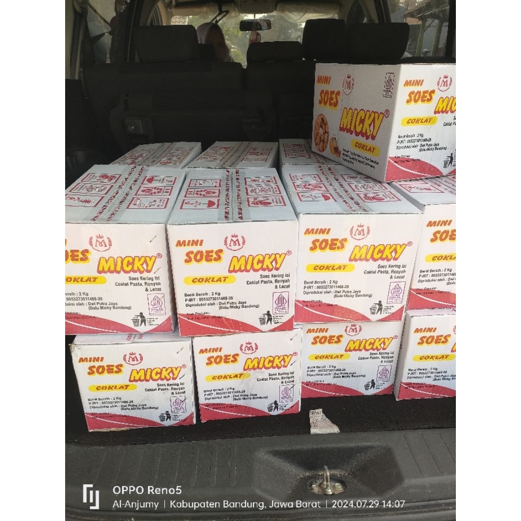 

Kue Soes Isi Coklat 1 Dus isi 2 Kilogram