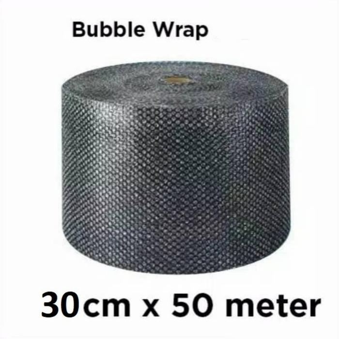 

BUBBLE WRAP 30CMx50METER HITAM BENING