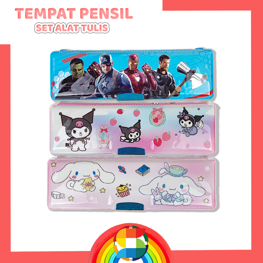 

Tempat Pensil 19CM/ Tempat Pensil Premium / Alat Tulis Bergambar / Bergambar Lucu dan Kuat 062-285