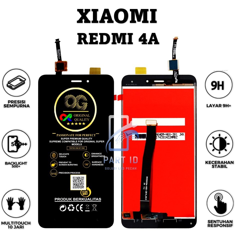 LCD TOUCHSCREEN XIAOMI REDMI 4A ORIGINAL