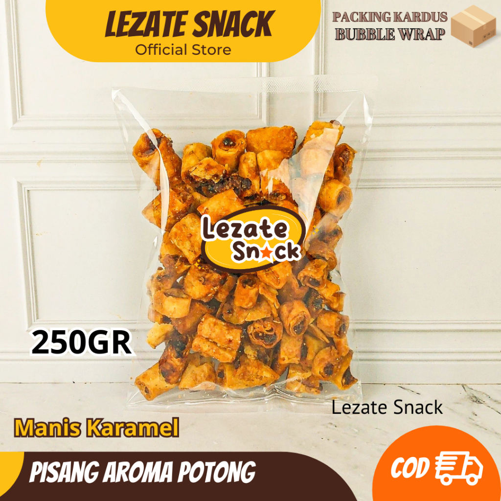 

Pisang Aroma Potong Mahkota 250GR Kiloan Renyah Manis Karamel Murah / Pisang Aroma Mini Mahkota Temanggung Piscok Mini Manis Snack
