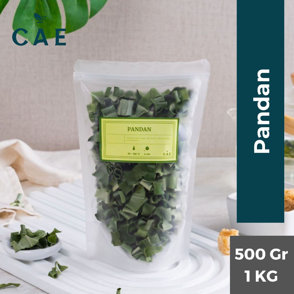 

Daun Pandan Kering / Dried Leaves Wangi Herbal Tea Teh 500 Gram - 1 KG