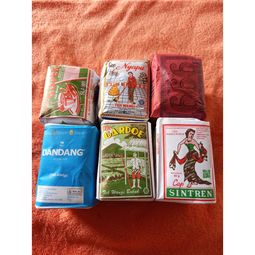 

paket teh racikan 6 pcs khas solo