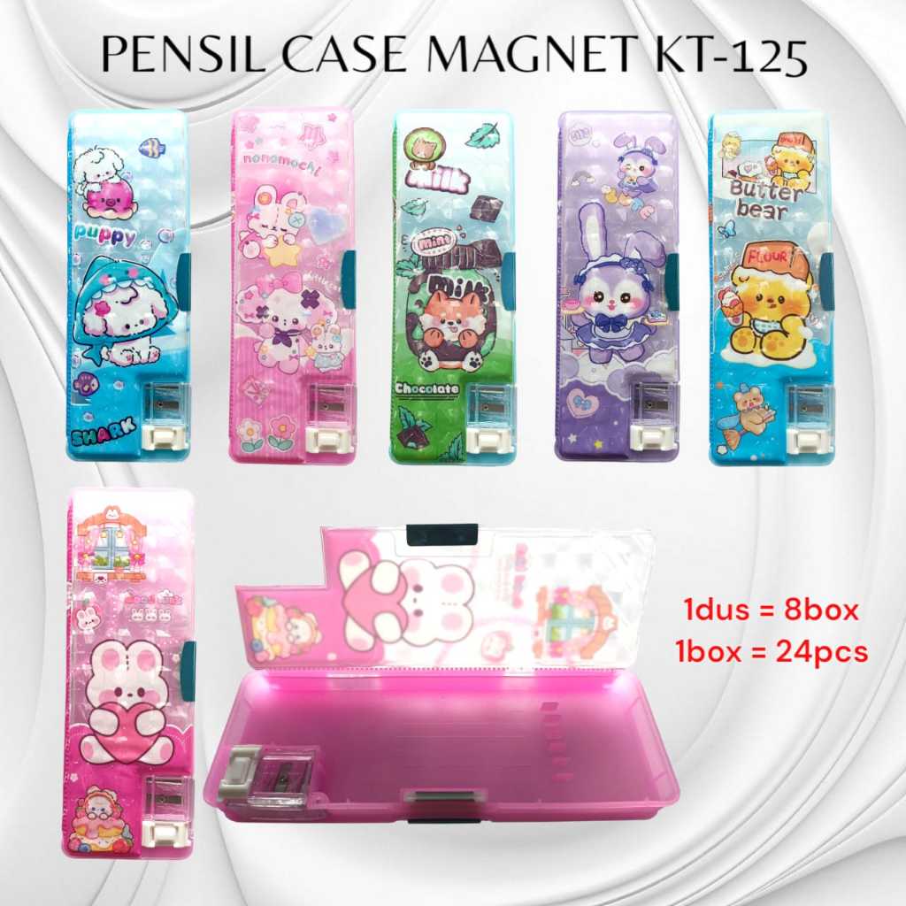 

Tempat pensil / pensil case magnet KT 125 MOTIF