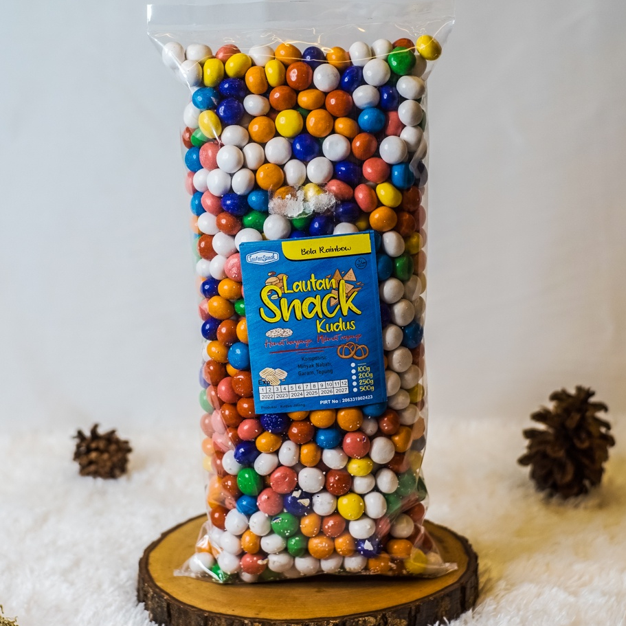 

Roti Bola-Bola Pelangi Manis 250gr