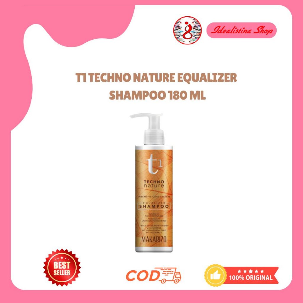 T1 Techno Nature Equalizer Shampoo 180 ml