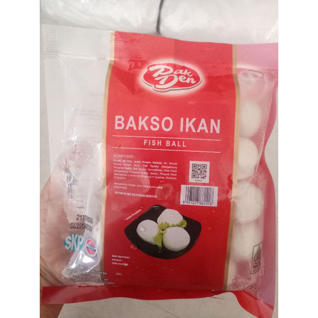 

Baso ikan Pak den 200 gram