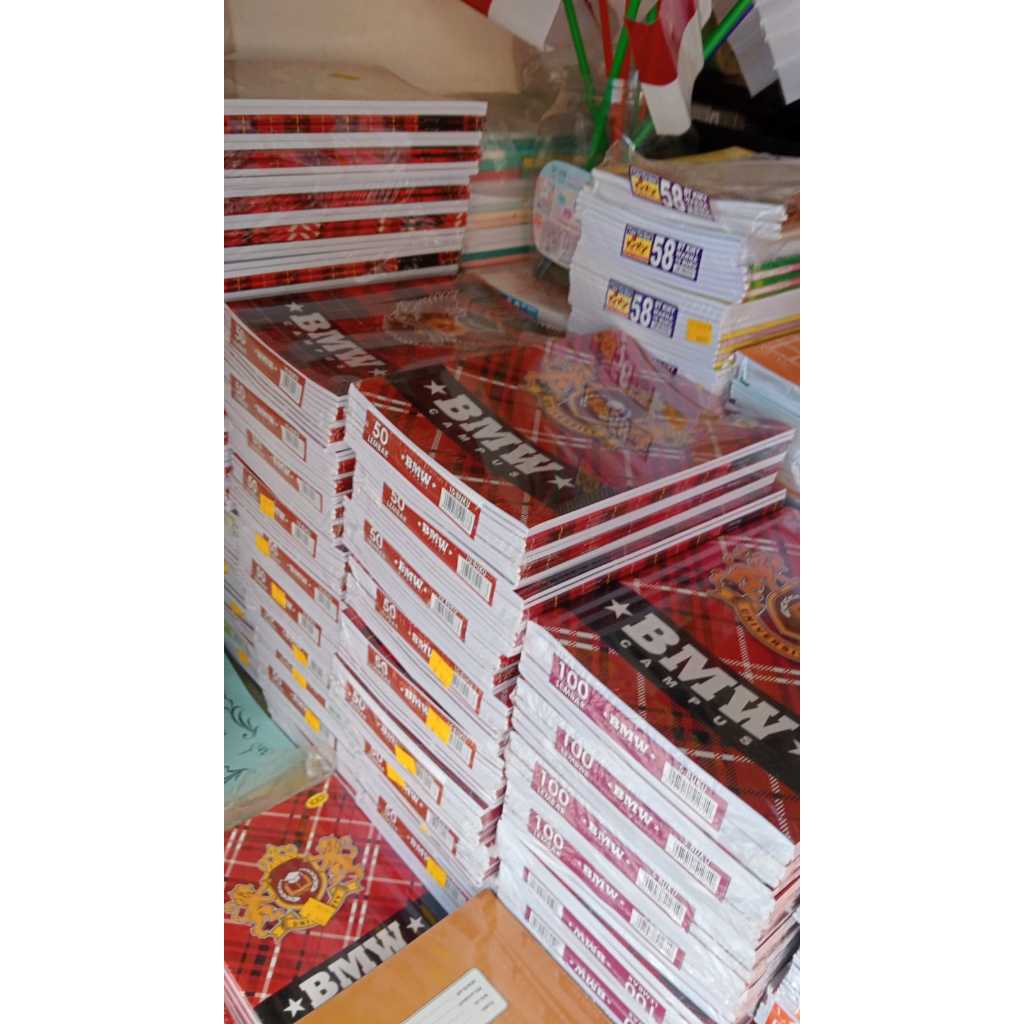 

BUKU TULIS PANJANG BOXY BIGBOSS 36 LEMBAR BMW CAMPUS