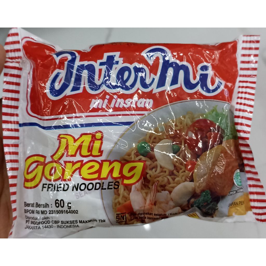 

Intermie Goreng Mie Instan 60 gram 1 bungkus
