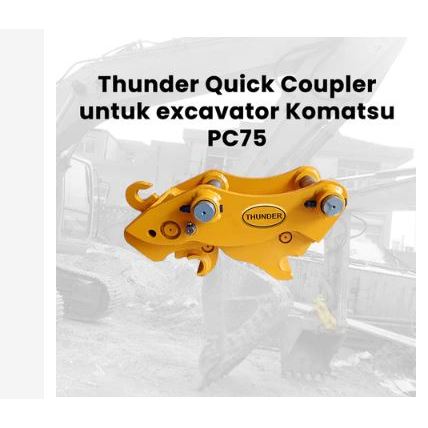 NV-INDST Quick Coupler excavator Komatsu PC75