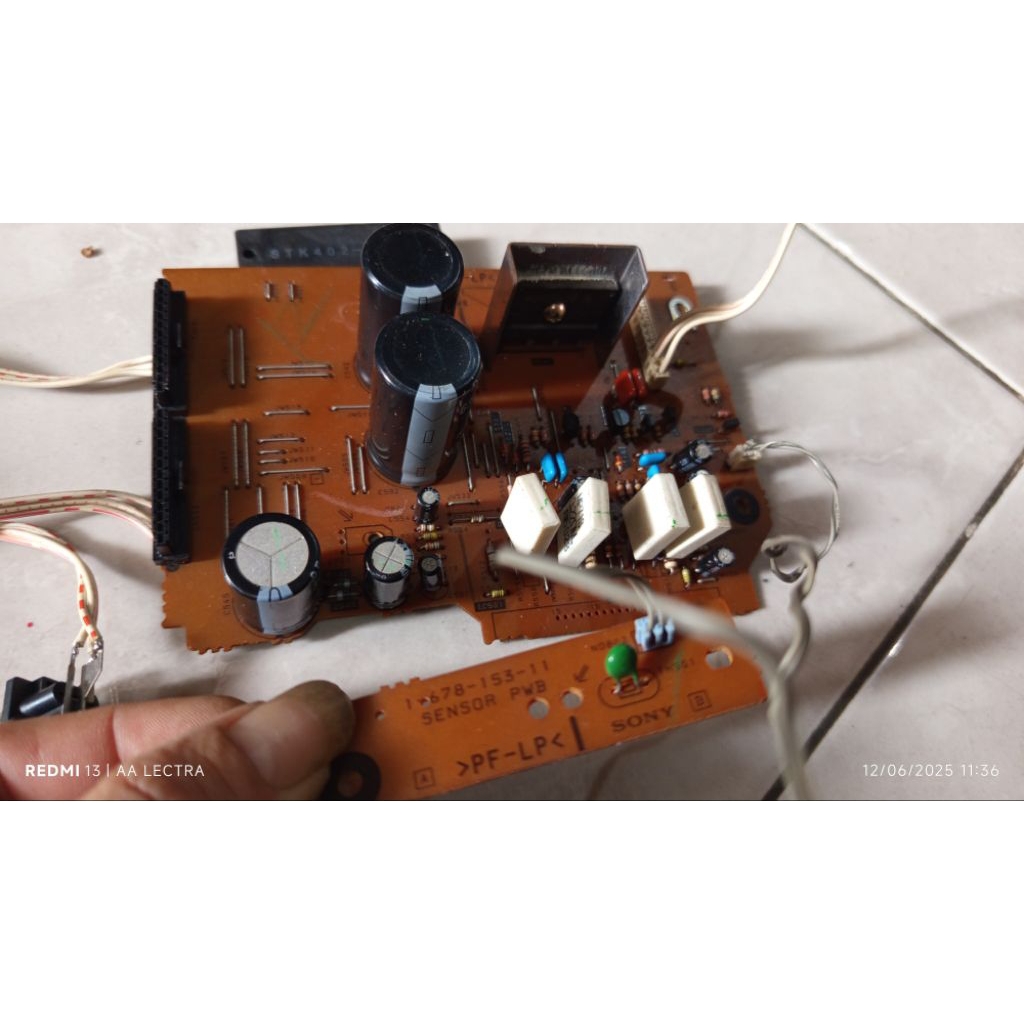 kit Driver Ampli Sony Stk 402-120s original