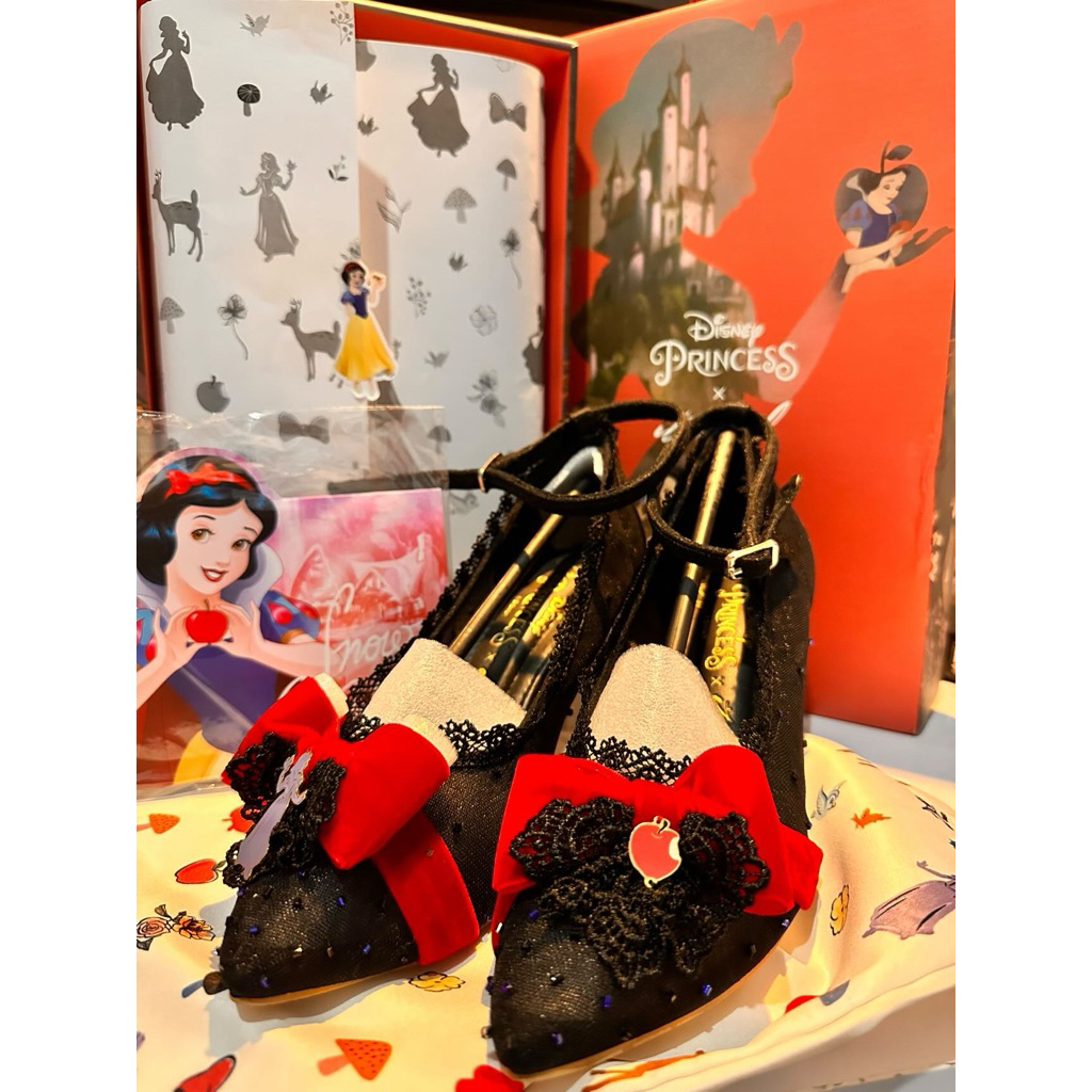 [ READYSTOCK ] Ittaherl Snow White 60mm Size 39 | sepatu disney wanita | sepatu wanita high heels ka